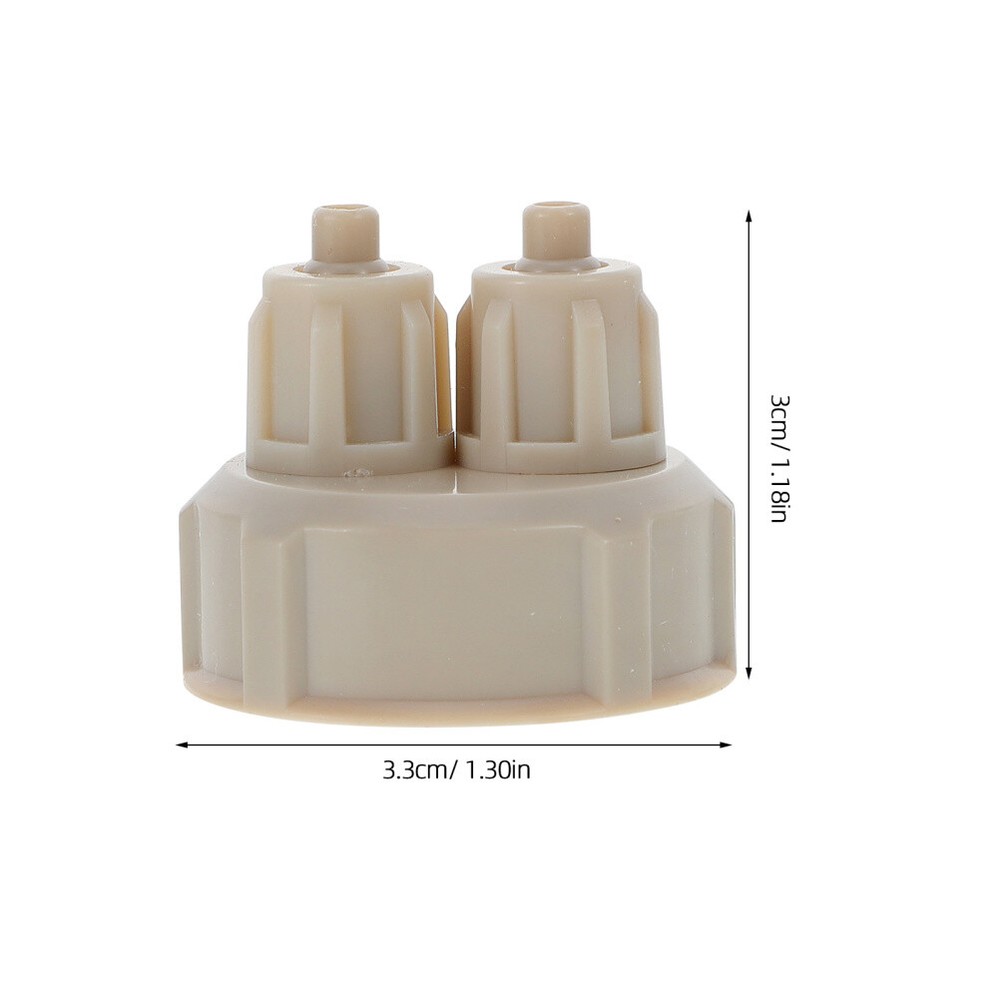 6PCS Carbon Dioxide Reactor Diffuser Caps Aquarium Plants System Accessories