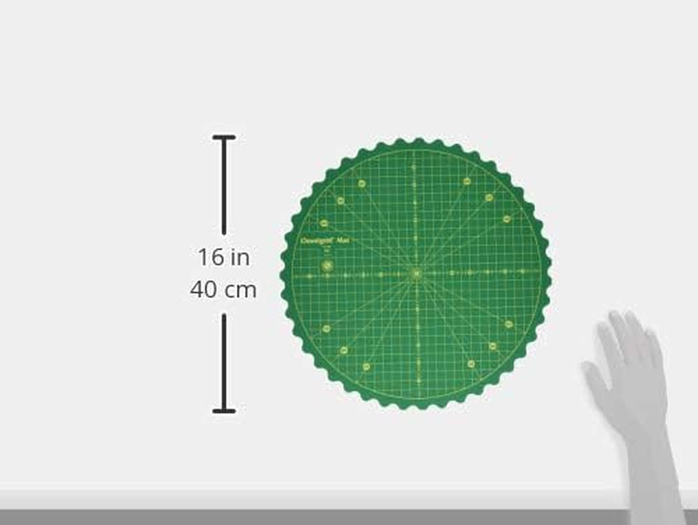 14" Green Rotating Mat Cutter & Accessories for Precision Cutting