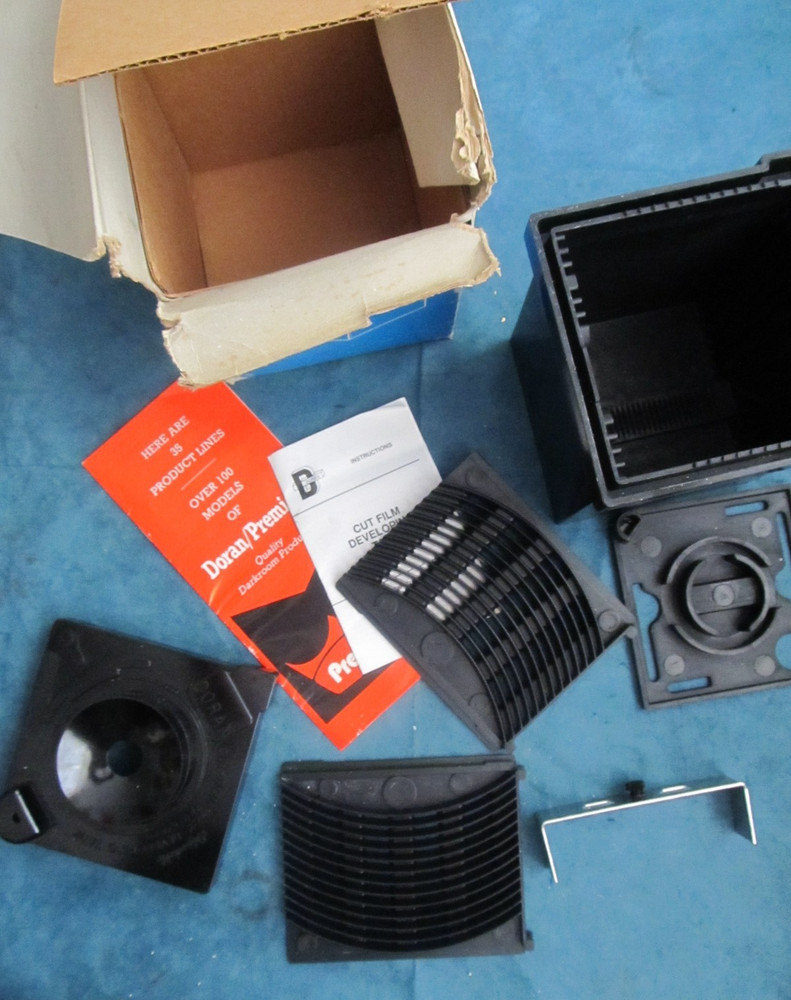 Vintage Doran cut film developing tank