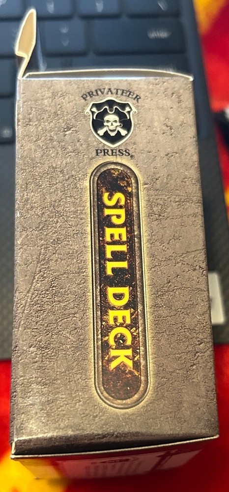 Privateer Press Iron Kingdoms Spell Reference Card Deck