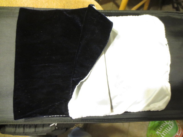 4/4 FULL SIZE OBLONG VIOLIN CASE W/SHOULDER STRAP VELOUR LINED