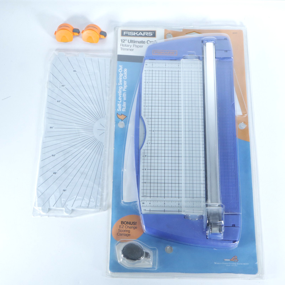 Fiskars Precision Rotary Paper Trimmer w/12” Cuts!