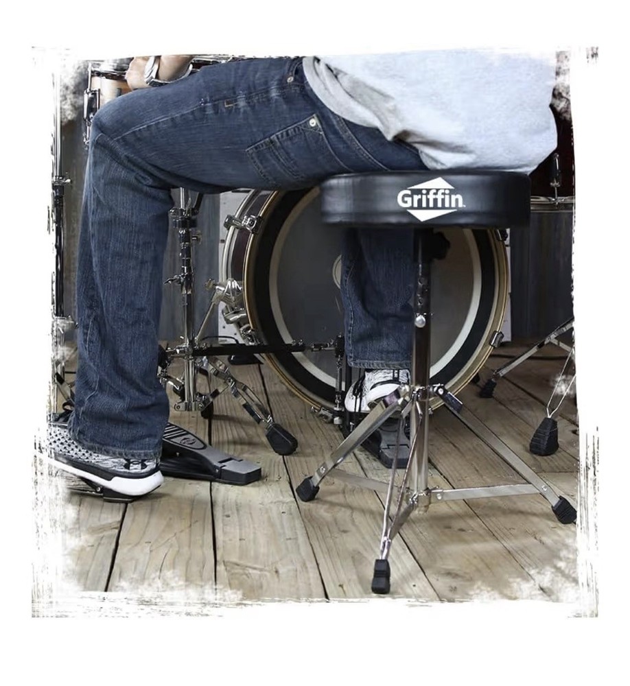 Griffin Adjustable Drum Throne *STAND ONLY - NO SEAT*