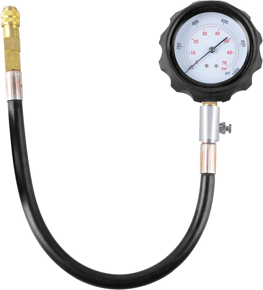 Cylinder Diesel Injector Flow Meter Bundle Diesel Engine Compression Tester Tool