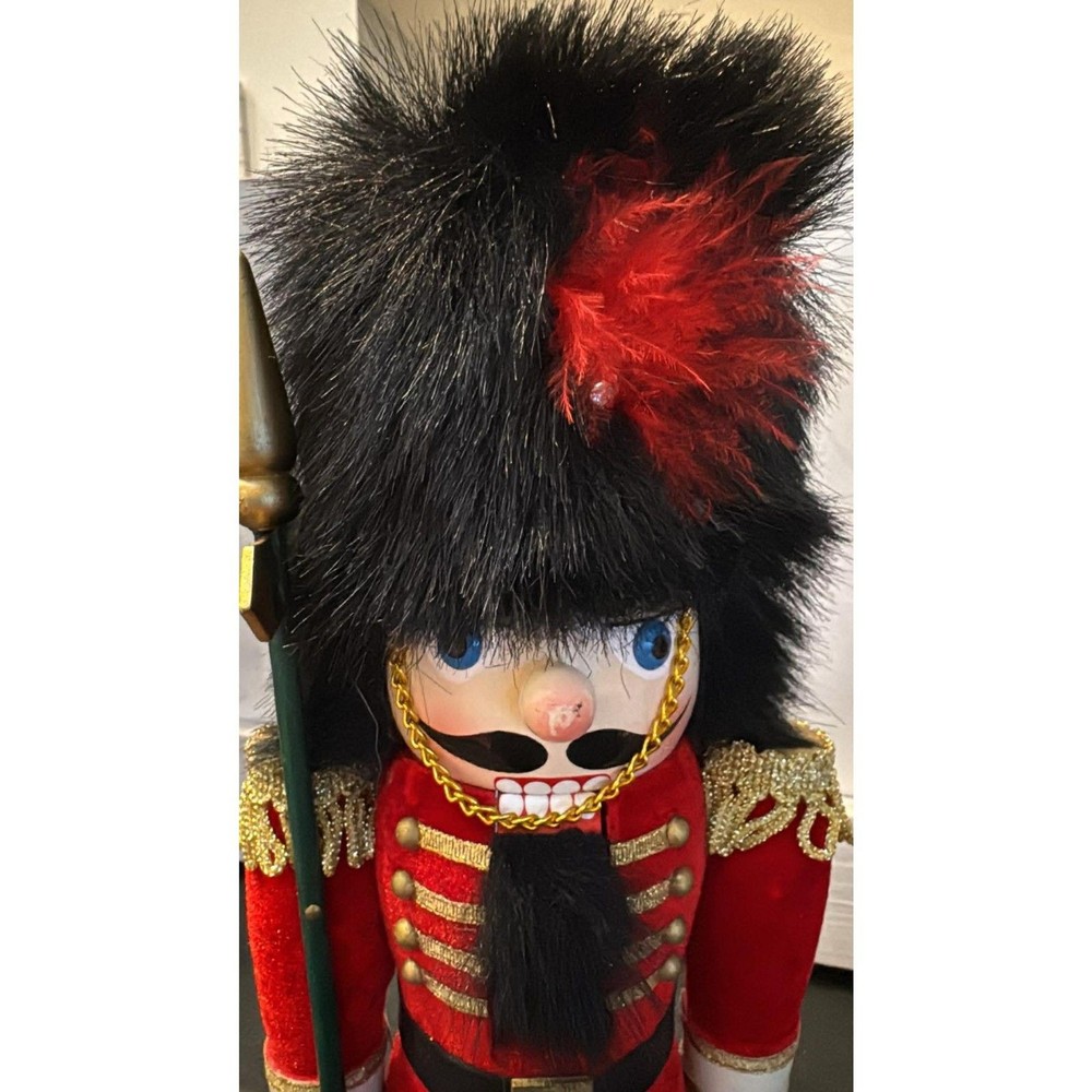 British Soldier Nutcrackers Christmas Decor 14 " Tall