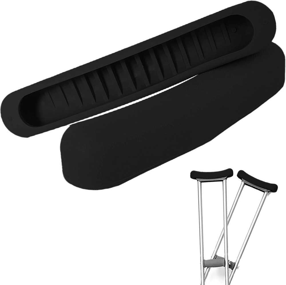 2 Pcs Underarm Crutch Pad Replacement Padding for Walking Arm Crutches Universal