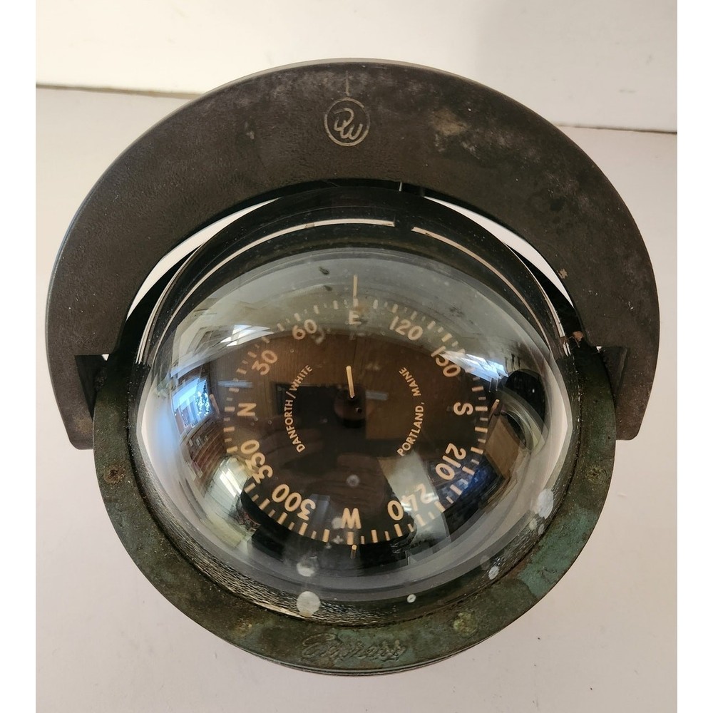 Vintage Danforth Constellation Compass Marine Boat Maritime