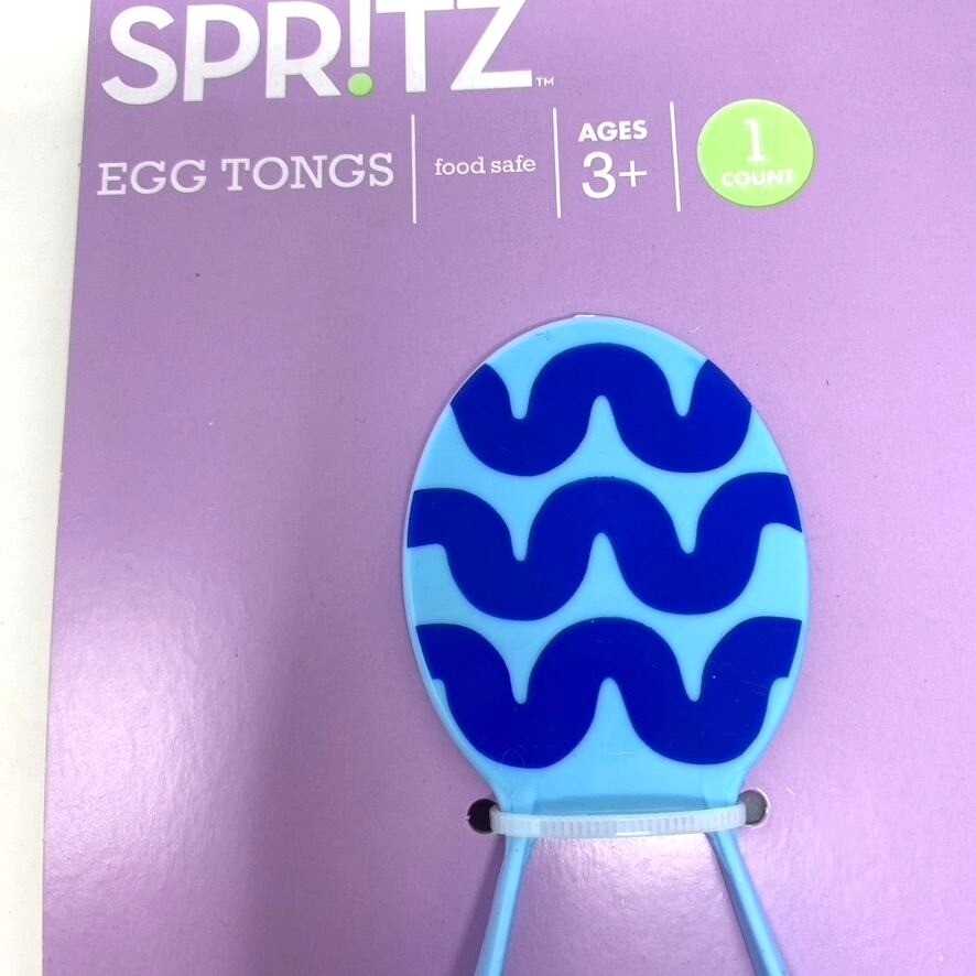 Target Spritz™ Blue Plastic Easter Egg Tongs Decorating Eggs Crafts