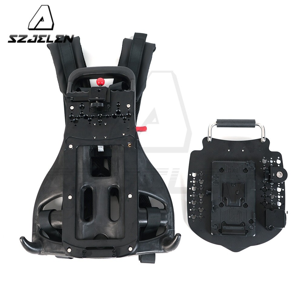 Camera V-mount/B-mount Battery backpack XLR Power Output Handle Fixing Plate