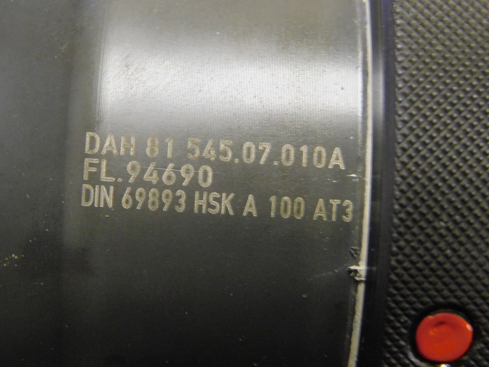 Komet HSK 100 A Dihart Adapter with Extended Arbor
