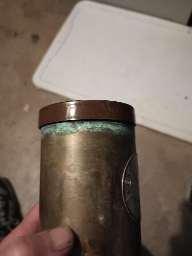 MILITARY 1965 U S Army 75 ARMORY SHELLS COFFEE MUG STEIN