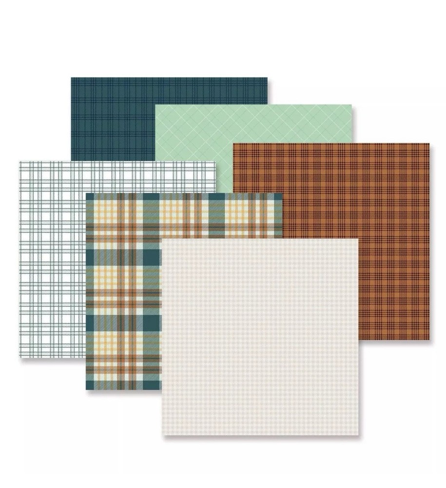 Creative Memories Totally Tonal Fall Paper 6 Pack