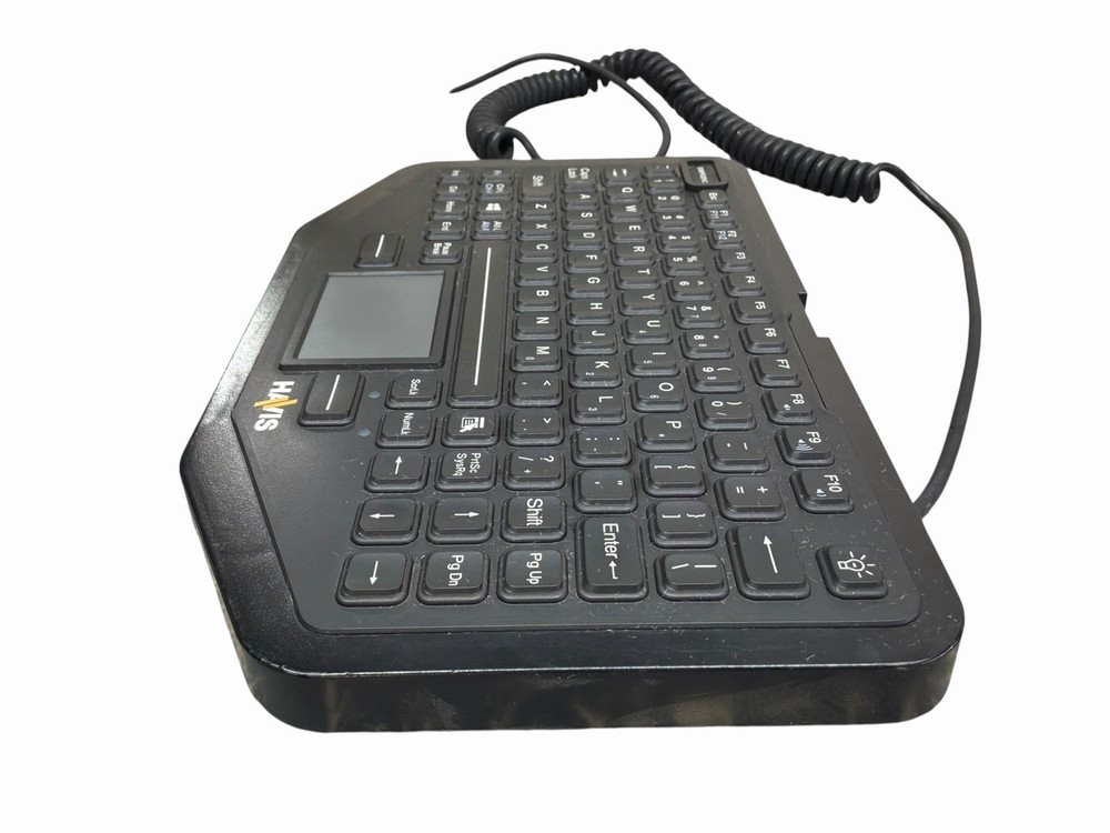 Havis KB-108 USB Rugged Keyboard with Integrated Touch Pad