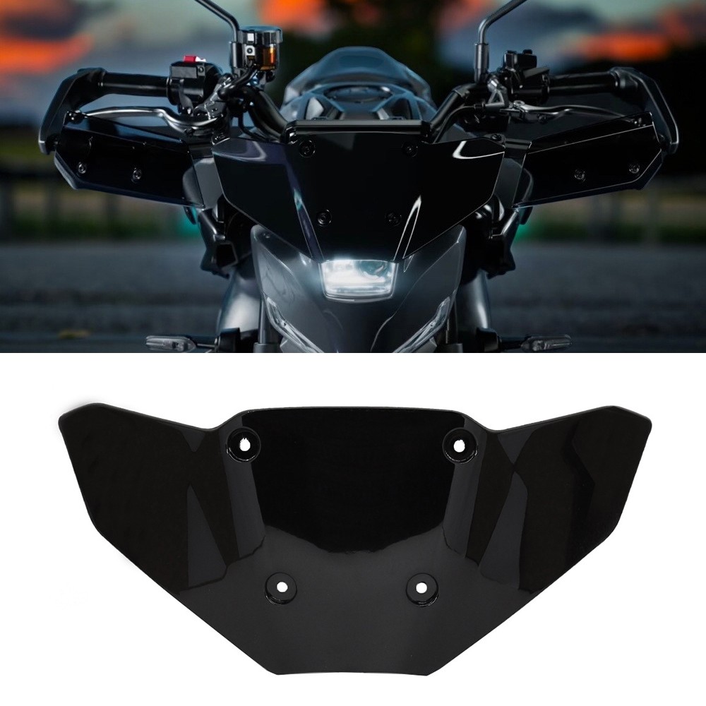 Motorcycle Front Windscreen Protector Air Wind Deflector Modific IVTD