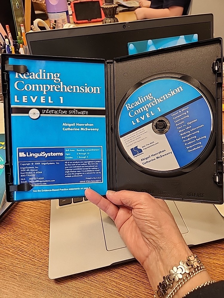 2 Linguisystems READING COMPREHENSION Speech Language Therapy CD-ROM
