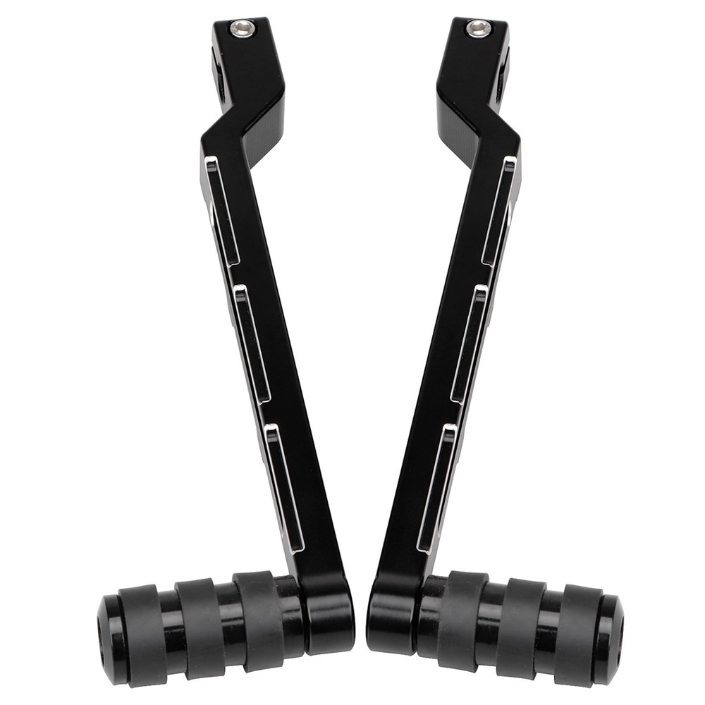 9.84" Extend Heel Toe Shift Lever Peg Fit For Harley Softail FXSTD Electra Glide