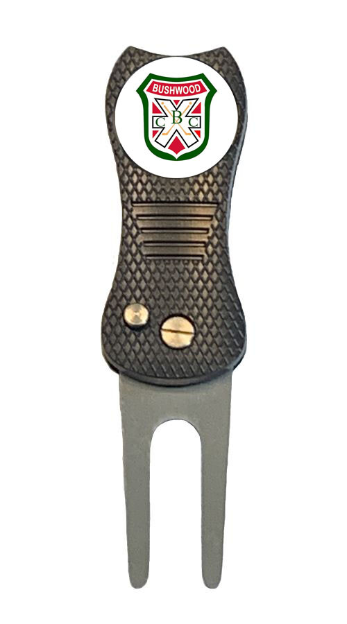 Caddyshack Bushwood CC Golf Ball Marker with Switchblade Divot Tool Gift