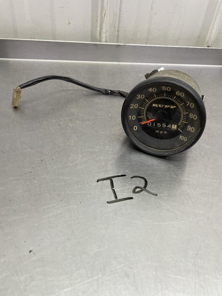 RUPP SNOWMOBILE SPEEDO SPEEDOMETER OEM VINTAGE TESTED