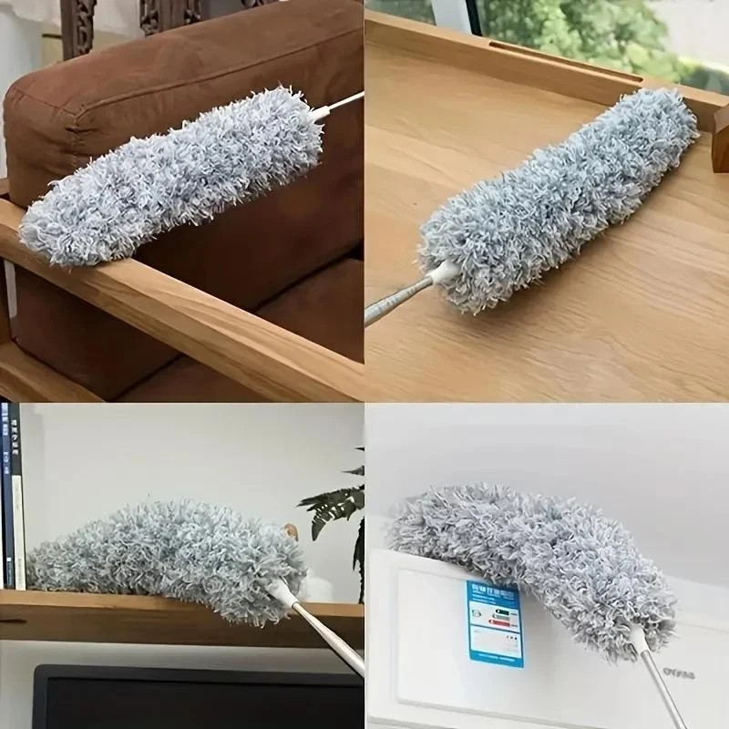 2.8m Extendable Feather Duster Ceiling Electrostatic Dust Cleaner