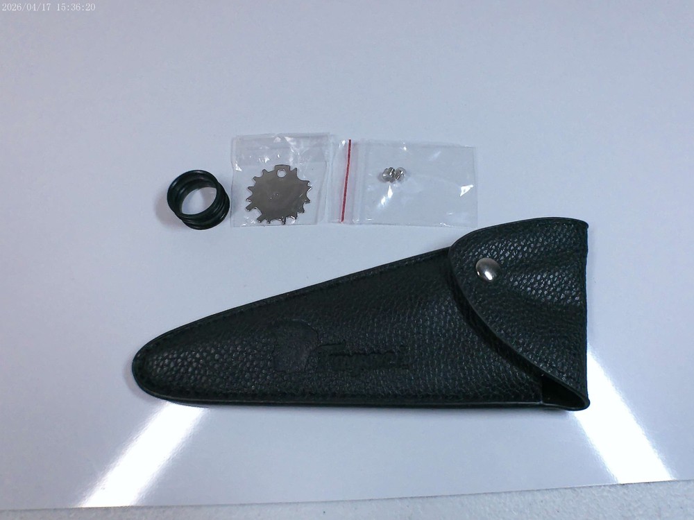 Fagaci Razor Thinning Shears with Case & Accessories. Left Hand.