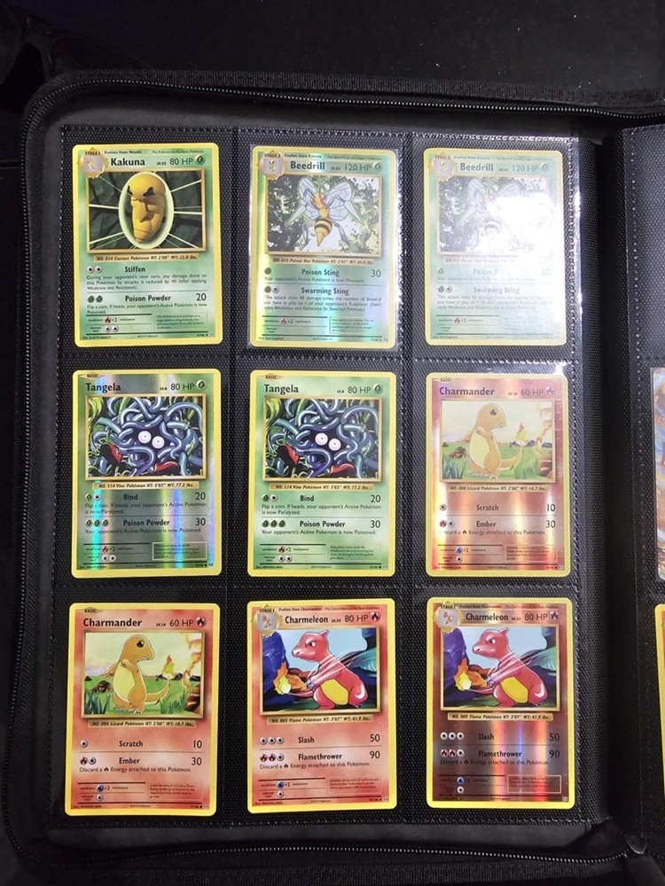 2016 Pokemon XY Evolutions- Complete Master Set- PSA 8 Charizard - Binder LP/NM+