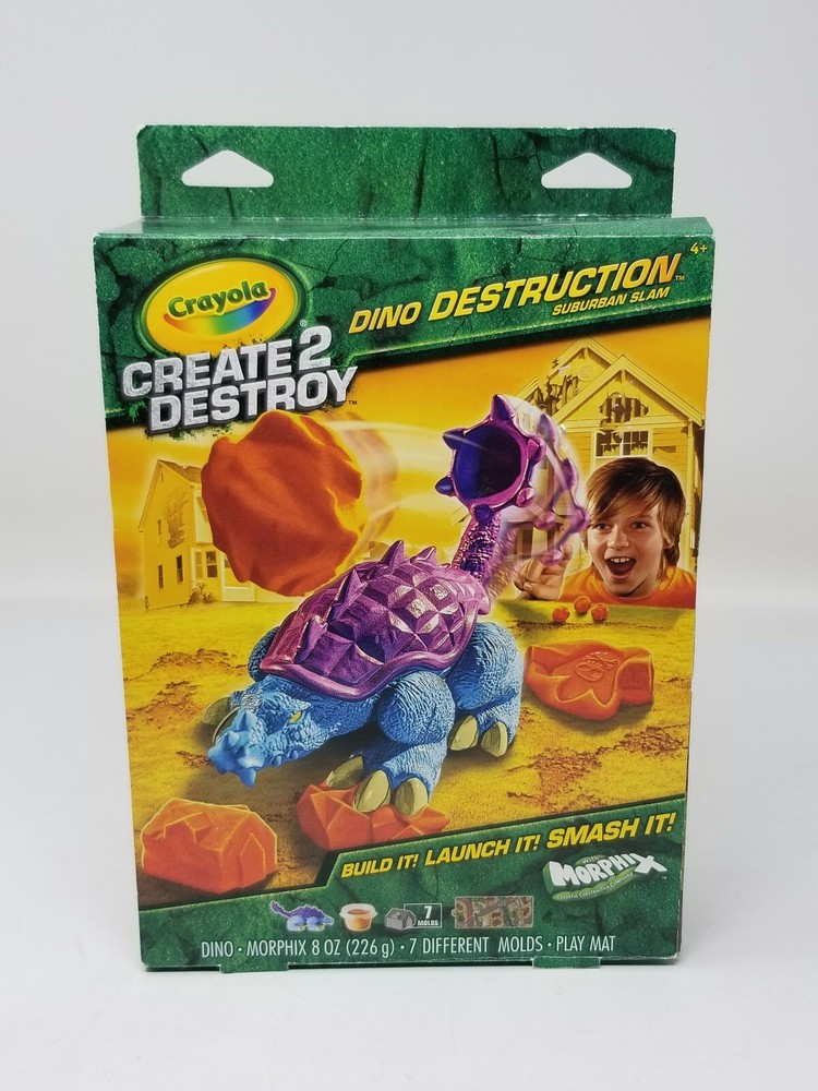 Crayola  Create 2 Destroy Dino Destruction Suburban Slam