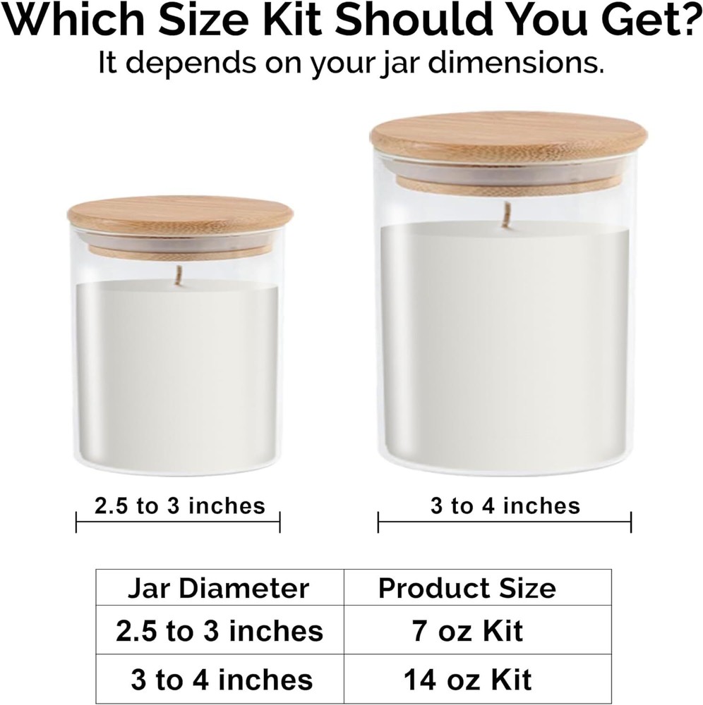 Candle Making Kit – Transform Anything Into A Candle – Candle Making Kit with...