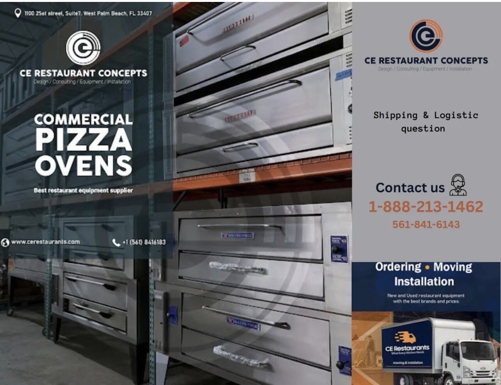 Pre-Owned Marsal-MB-60 Double-Deck Pizza Oven