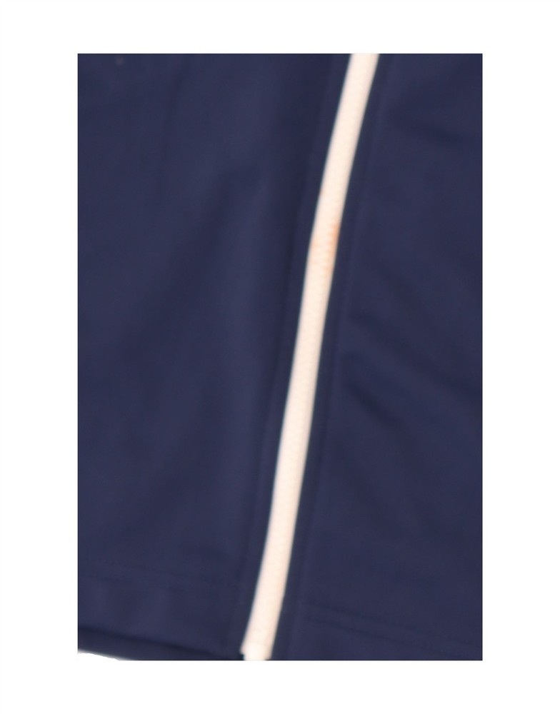 NIKE Mens Tracksuit Top Jacket Medium Navy Blue Polyester CH09