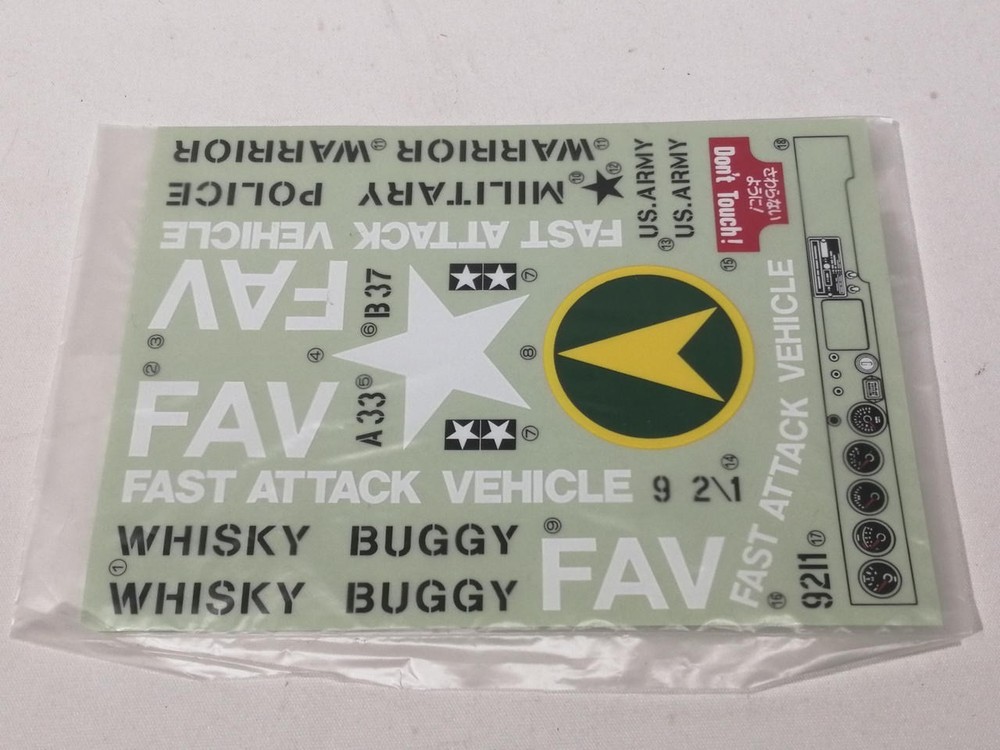 Radio control TAMIYA model number: Attack Buggy (1984)