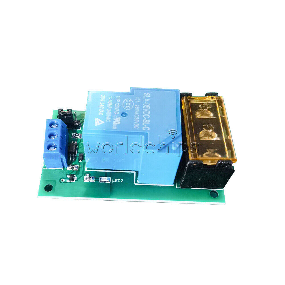 DC 5V/12V/24V 30A Relay Module Optocoupler Isolation High & Low Level Trigger