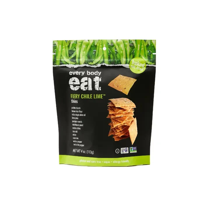 Fiery Chile Lime Snack Thins 6 pack
