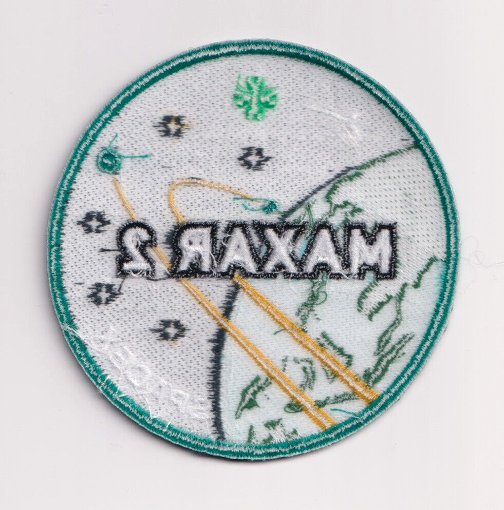 Authentic SPACEX MAXAR 2- FALCON 9 Launch- SATELLITE Mission PATCH