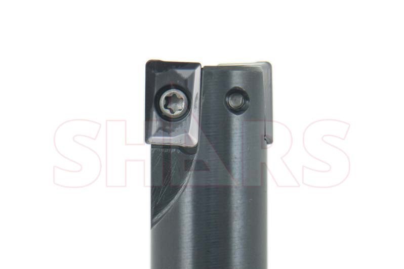 Shars CNC 5/8" 90° Indexable End Mill + 2 APKT1003 Carbide Inserts ![