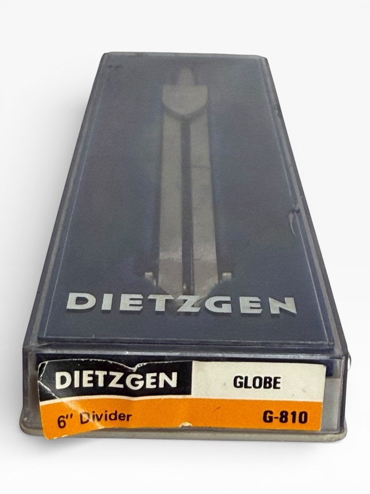 Vintage Dietzgen Globe 6” Divider Drafting Tool G-810 Germany