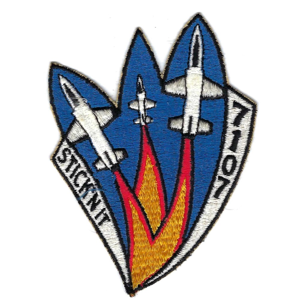 70's USAF PILOT TRAINING  CLASS 71-07(MOODY AFB) "STICK'N IT" patch