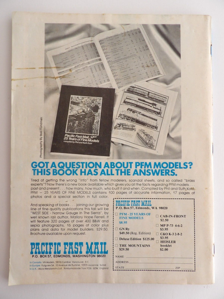 Model Railroader Magazine September 1979