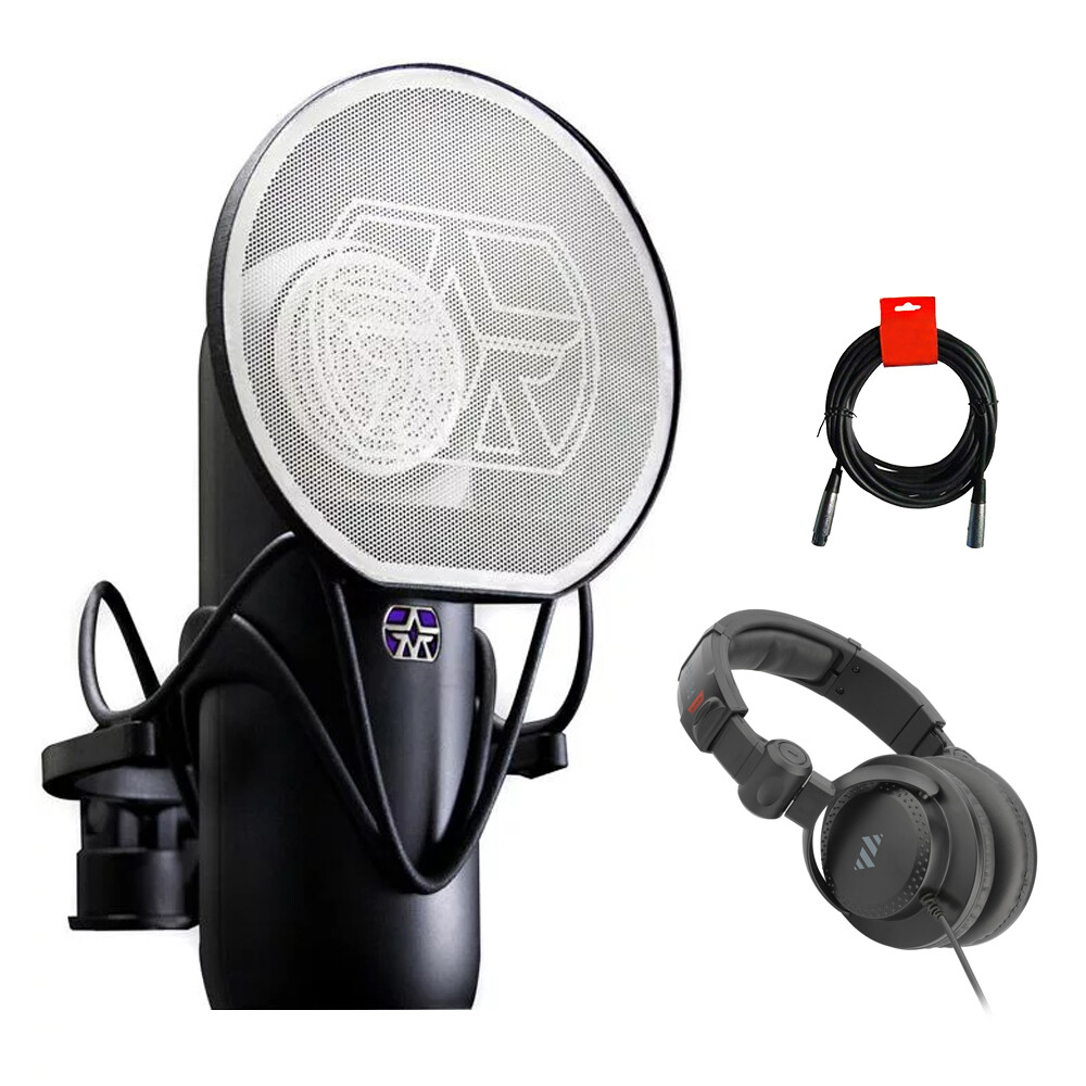 Aston Microphones Element Microphone with Studio Headphone & XLR Cable