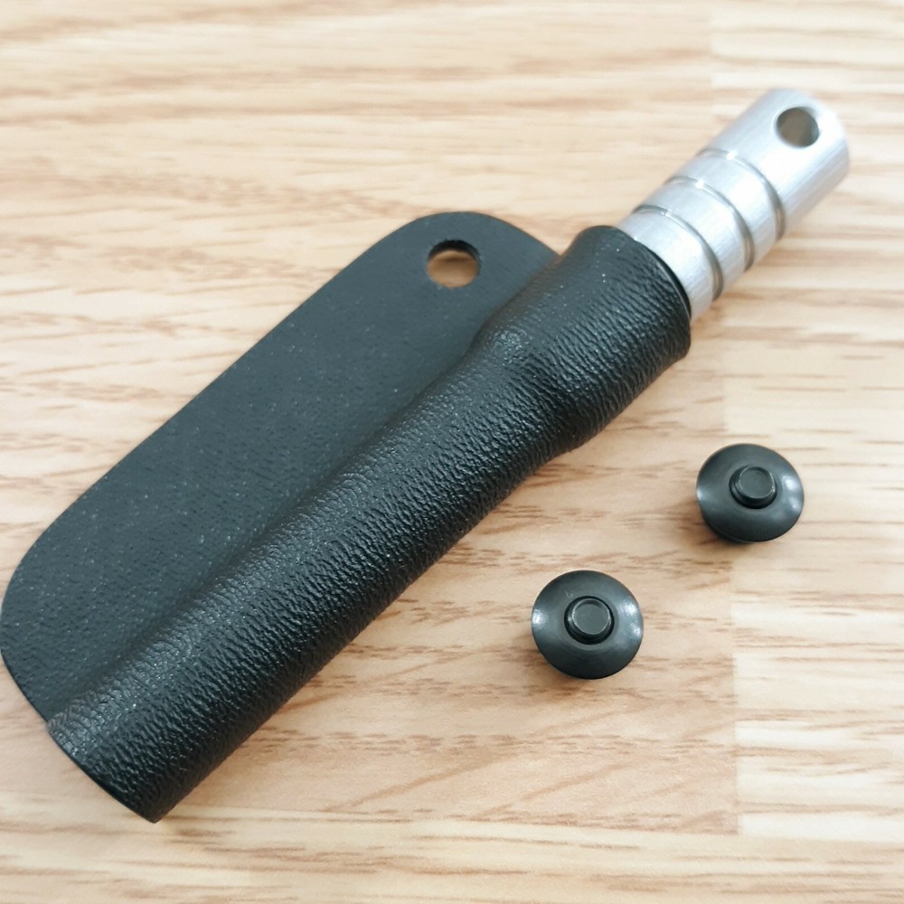 TOPS Fire Starter Piggy Back Includes Two Mounting Screws For Most Kydex Sheaths