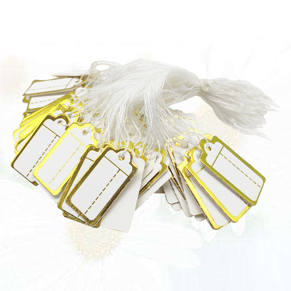 500PCS Small Practical Jewelry Tags Hanging Tags Hanging Labels Store