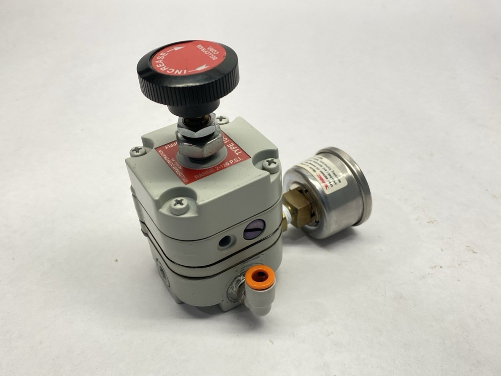 BelloFram Type 10-HR High Relief Capacity Precision Regulator 1/4"