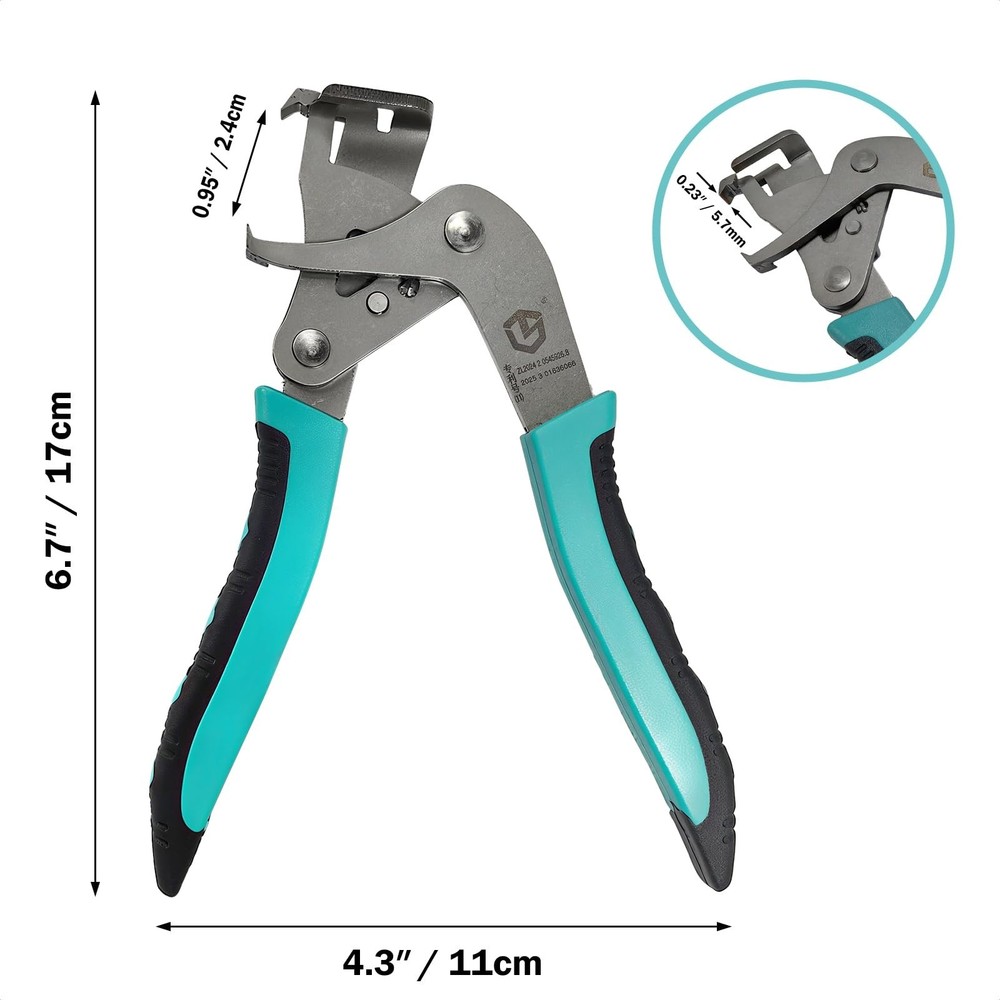 Car Clip Pliers and Disassembly Tools,Multi-Functional Panel Removal Pliers f...