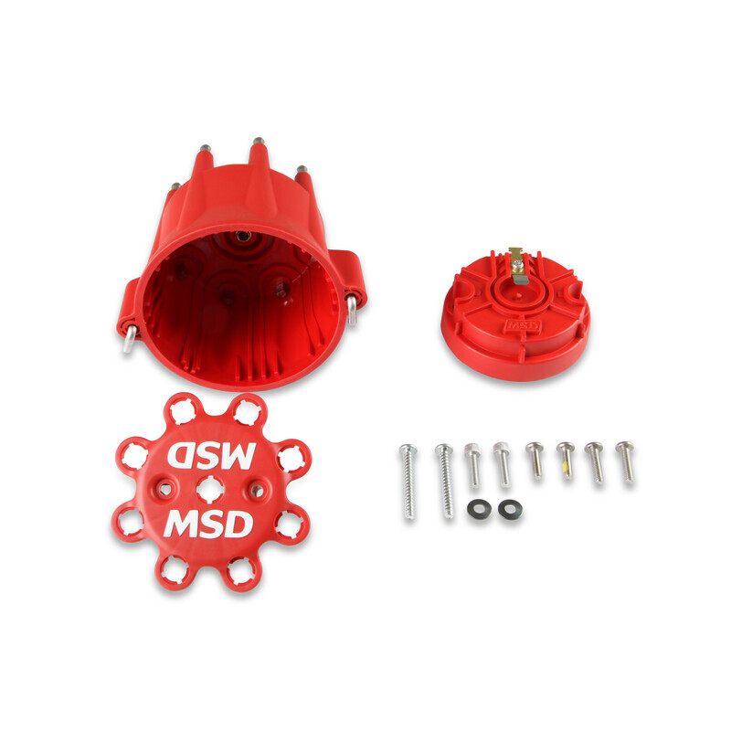 MSD Distributor Cap/Rotor Kit 84335; Replacement for MSD Billet, MSD Pro-Billet