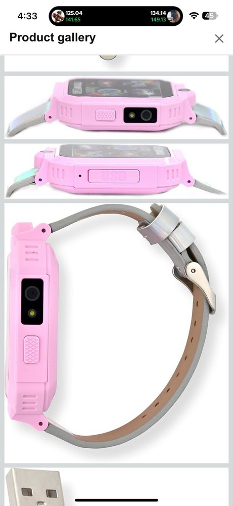 iTIME KIDS Body Temperature Interactive Games Watch