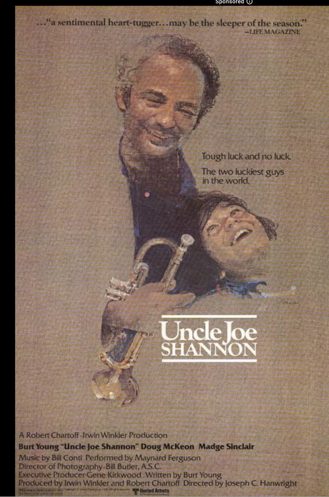 UNCLE JOE SHANNON (5/13/78) Burt Young Writes/Stars -#78 Prod Script w/NOTES!