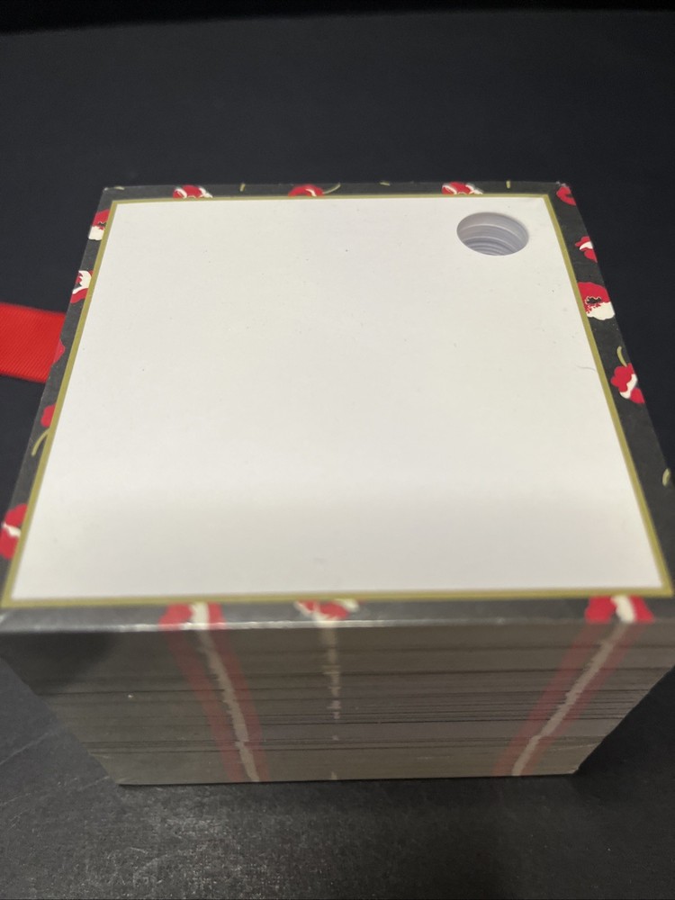 Vera Bradley NWT Take Note Cube Note Paper Poppy Fields Rare Print Notes Sealed