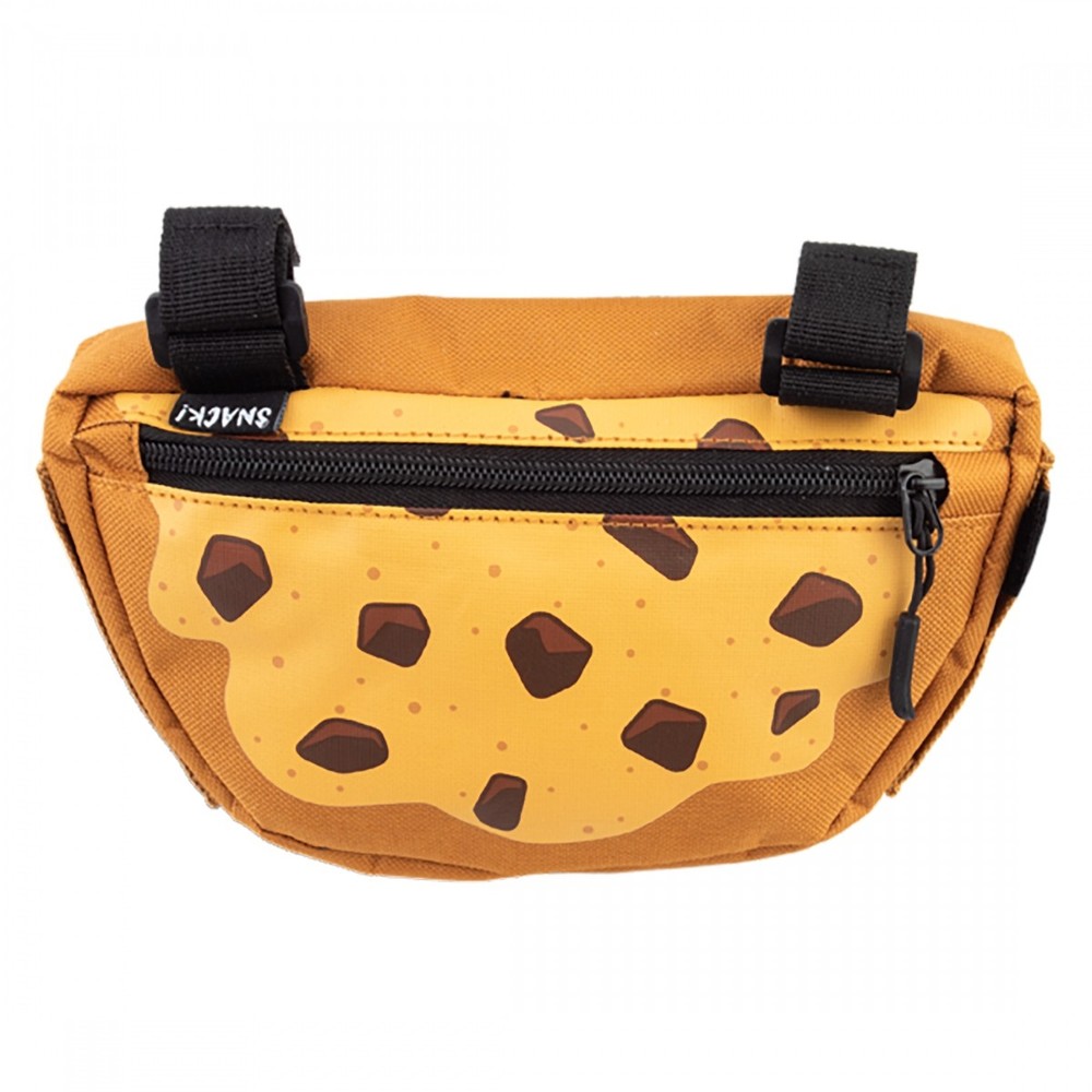 Cookie Frame Bag with Hook and Loop Straps - 600D Polyester, Fun Chocolate Chip