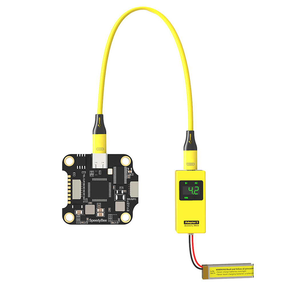 Speedybee Adapter 3 Voltage Checker Adapter Charger Wireless Blackbox Analyzer