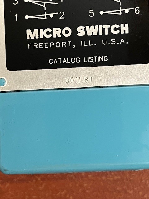 Honeywell Micro Switch 301LS1 Precision Limit Switch New