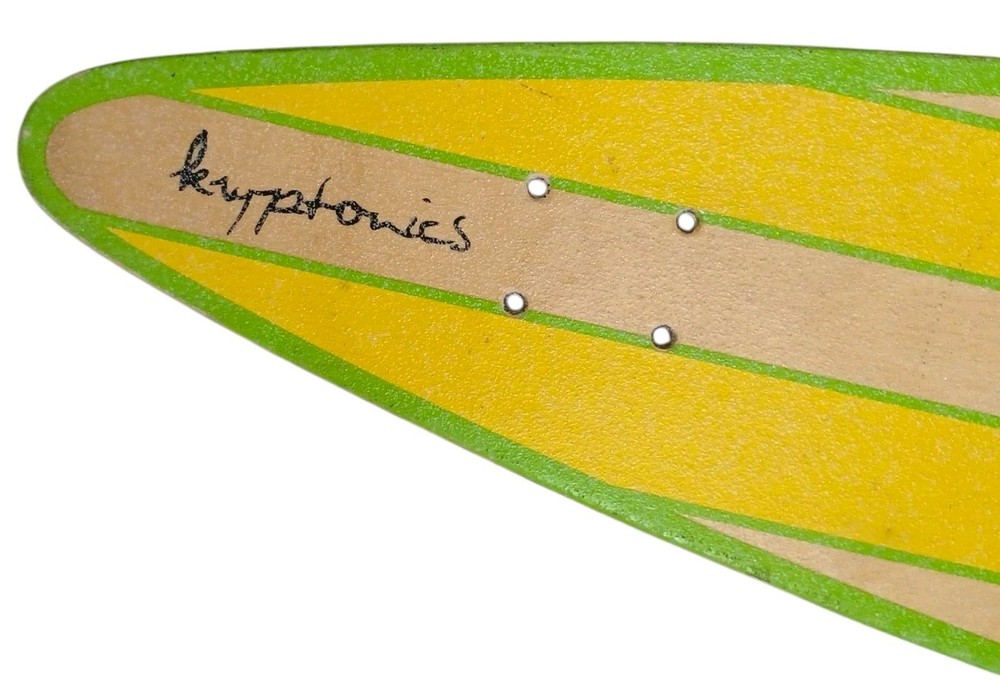 KRYPTONICS 38” Longboard Skateboard Deck